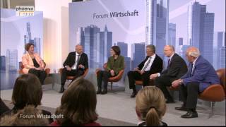 Was kostet uns SchwarzRot  Forum Wirtschaft am 02022014 [upl. by Neilla]