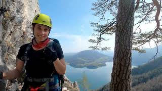 Grünberg Dawn Hike  Drachenwand Via Ferrata [upl. by Adnoloy750]