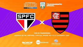 SÃO PAULO X FLAMENGO  AO VIVO  Narração RODRIGO BITAR  Futebol Globo CBN [upl. by Joselyn299]