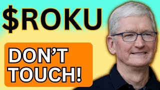 ROKU Stock TOMORROW crazy alert ROKU stock trading broker [upl. by Wilma375]