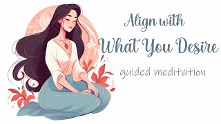 Align With What You Desire 10 Minute Manifestation Meditation [upl. by Ducan101]