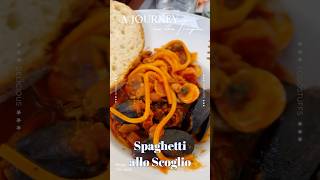 Spaghetti allo scoglio shortsvideo asmr pinoy foodie mukbang italia travel food yummy [upl. by Akina]