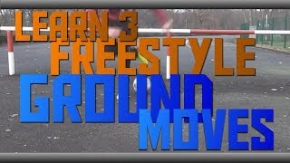 Learn 3 Freestyle Ground Moves  Tutorial by RabonaFreestyle [upl. by Dicky357]