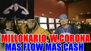 CHILENA REACCIONA A Millonario y WCorona Más flow Más cash Oficial [upl. by Marola440]