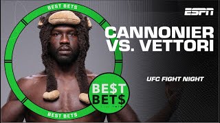 UFC Fight Night Jared Cannonier vs Marvin Vettori  Best Bets [upl. by Enirhtac]