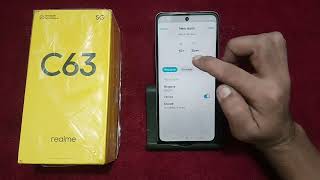 how to set alarm in realme c63 alarm kaise chalu Karen [upl. by Halima]