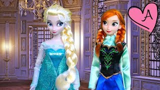 Dramas de princesa Ep 1  Serie de Frozen Anna Elsa y princesas  Juguetes con Andre [upl. by Couchman]