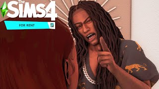 LETS PLAY THE SIMS 4 FOR RENT BUT WE ARE CAUSING DRAMA AGAIN [upl. by Linker834]