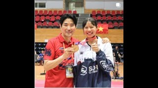 Sasikarn Tongchan  Taekwondo Highlights 2024 Paris olympic gold medalist in W 67 kg category [upl. by Onilecram334]