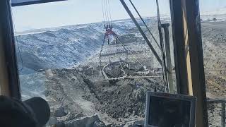 Riding on the Chief Ironsides a massive 145 million pound Dragline [upl. by Kally233]