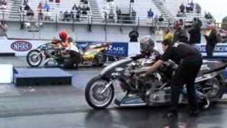 Korry Hogan Top Fuel Crash at 200 MPH [upl. by Aliuqehs]