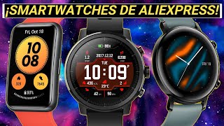 😱 ¡TOP 10 mejores SMARTWATCHES de ALIEXPRESS en 2024 ⚡ [upl. by Tiffy]