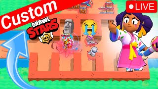 Live🔴Mandy Candy Brawl Stars Custom Play For Viewers [upl. by Maurizia]