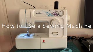 How to Use a Sewing Machine Brother L14  The Minimalistings [upl. by Sliwa]