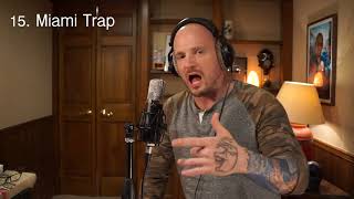 Mac Lethal 27 Styles of hip hop [upl. by Tolkan]