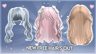 HURRY BRAND NEW FREE LIMITED HAIRS AND ITEMS JUST RELEASED IN ROBLOX 😍🥰 [upl. by Virnelli338]