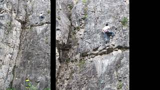 Bardonecchia Parete dei Militi  Splendida e con difficoltà per tutti  Arrampicata sportiva 46a [upl. by Isak]