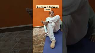 Beneficios de Pilates con Pelotaenvejecimientoactivoysaludable shortsfeed [upl. by Atter388]