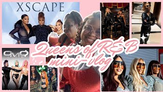 Queens of RampB Concert  XSCAPE  SWV amp MORE  Minivlog [upl. by Aliab293]