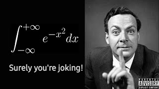 A crazy approach to the gaussian integral using Feynmans technique [upl. by Eiramasil57]