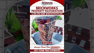 Brickworks Property Restoration shorts brickworks bricks constructionindustry bricklaying [upl. by Sirrom]