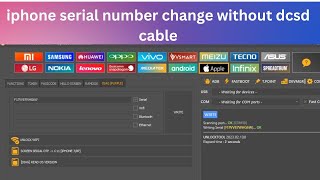 How to Change iphone Serial Number  iphone 7 Serial Number Change  iphone Serial Change unlocktool [upl. by Esoj952]