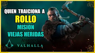 ¿Quién es el traidor a Rollo Misiónquot Viejas Heridasquot  Assassins Creed Valhalla [upl. by Grim]