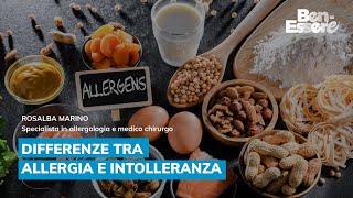 DIFFERENZA TRA ALLERGIA E INTOLLERANZA [upl. by Rida374]