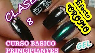 CURSO BASICO UÑAS DE ACRILICO PASO A PASO CLASE 8 APLICACION How to Do acrilyc nails [upl. by Bertasi]