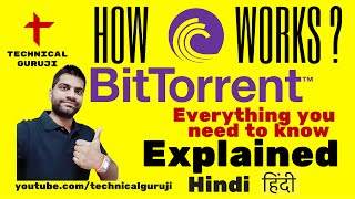 HindiUrdu How Torrents work BitTorrent Explained in Detail [upl. by Souza]