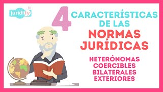 Características de las normas jurídicas heterónomas coercibles bilaterales exteriores [upl. by Akiria10]