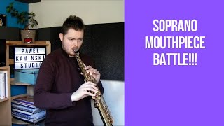 Vandoren V5 S25 vs Selmer S80 F  Soprano mouthpiece comparison [upl. by Enitsugua]