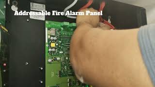 siemens fire alarm system installation [upl. by Avonasac]