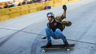 High Speed Downhill Skateboarding  Red Bull Steep Crest 2014 [upl. by Knoll]