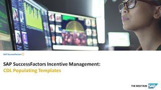 CDL Populating Templates  SAP SuccessFactors Incentive Management [upl. by Milks898]