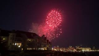 Canada Day Fireworks 2024 Inner Harbor Victoria BC [upl. by Jillayne]