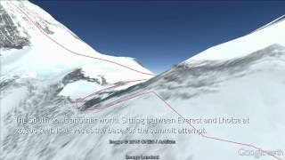 Mount Everest Base Camp to Summit in 3D [upl. by Burt]