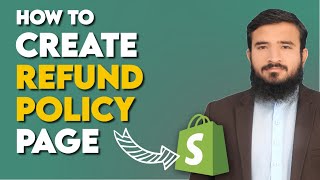 How To Create Shopify Refund amp Return Policy 2023  Within 5 Min  Lesson 20 [upl. by Frasquito727]