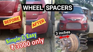 Wheel Spacers How to make a Wheel Spacers 3inches wide Spending ₹3000 Only [upl. by Gnav434]