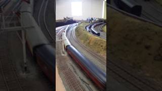 100 MPH Scale Speed Deltic pulls 16 Coaches [upl. by Wash951]