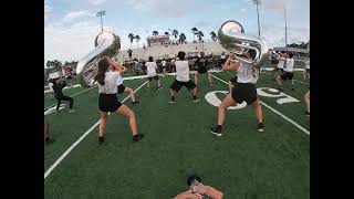 Stoneman Douglas Marching Band 2021 Clarinet Cam [upl. by Skvorak]