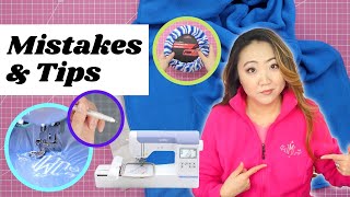 Embroidery Machine Hooping Mistakes Quick Fixes amp Bonus Tips  Brother PE800 [upl. by Daph]