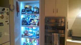 DIY Automatic LED Strip Lights In My Pantry [upl. by Musa]