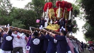 太鼓台列伝2017・黒嶋神社秋季例祭【香川県観音寺市池之尻町】（平成29年・2017） [upl. by Nipha]