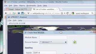 Track Satellites using GPREDICT on Linuxpart I [upl. by Shalna]