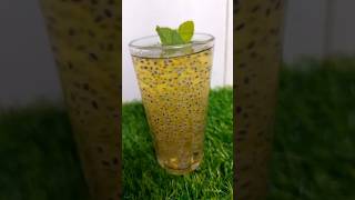 Morning healthy drink l Sabka Seeds Drink l shorts trendingsuperfoodbasilseedchiaseedsdrink [upl. by Ahsiela]