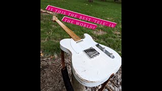 The BEST TELE in the WORLD Ken McNally Custom Guitars vintage inspired Tele build [upl. by Rowe1]