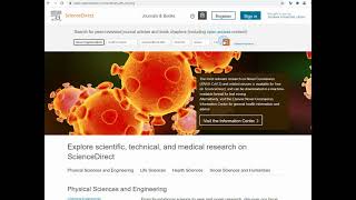 Introduction to Science Direct [upl. by Aretahs]