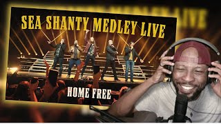 HOME FREE SEA SHANTY MEDLEY LIVE PERFORMANCE  UNFORGETTABLE A CAPPELLA SEA SHANTIES [upl. by Ahsoem998]