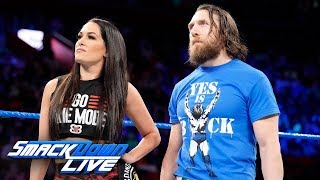 Daniel Bryan and Brie Bella call out The Miz amp Maryse SmackDown LIVE Sept 4 2018 [upl. by Akemal]